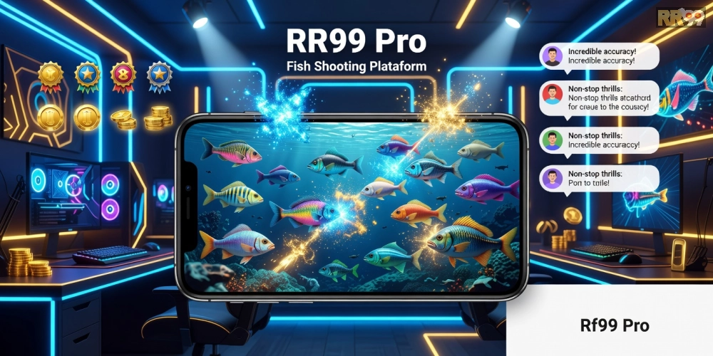 Hình ảnh top nền tảng bắn cá rr99 pro với các tính năng nổi bật và người chơi thành công