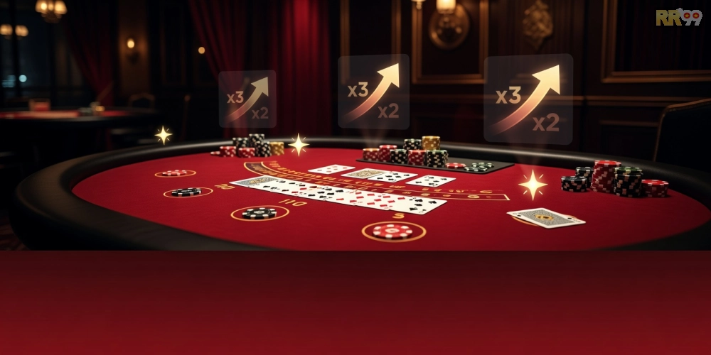 Ưu đãi hấp dẫn cho game Baccarat trên RR99 với dealer trực tiếp chuyên nghiệp